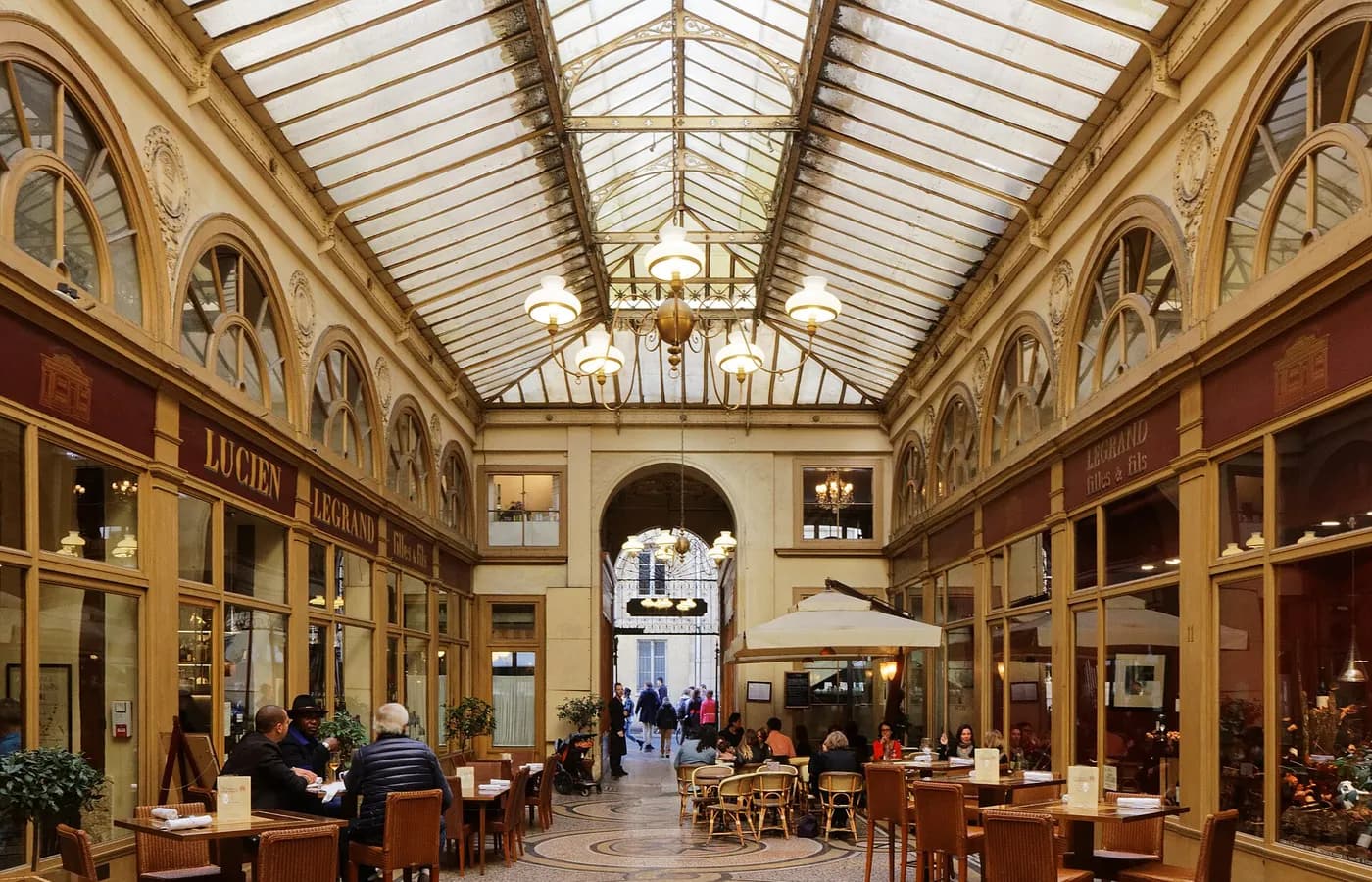 Passage couvert parisien — Désinfection Paris 2e